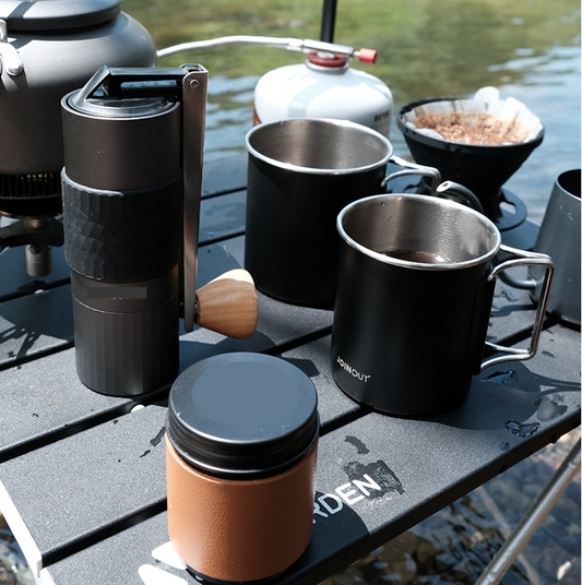 Portable Pour Over Coffee Maker Sharing Set - Hiking, Camping, Traveling & Picnic