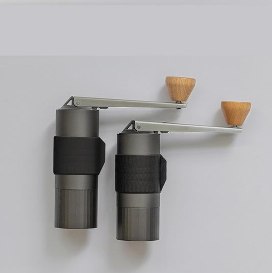 Foldable 38mm Aluminum Manual Pour Over Coffee Grinder - 20g & 26g - Pentagonal & Hexagonal